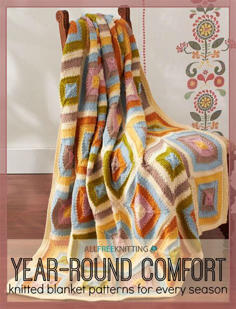 Year Round Comfort 16 Knitted Blanket Patterns For Every Season