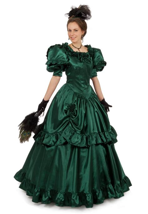 Magnolia Victorian Satin Ball Gown Etsy Ball Gowns Historical Dresses Victorian Gown