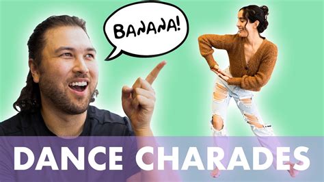 dance charades funny dance game youtube