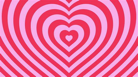 Love Hearts Backgrounds Loop Valentines Day Pink Motion Backgrounds Hd