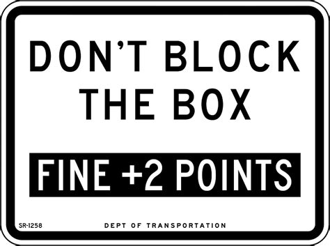 Dont Block The Box New York City Clipart Free Download Transparent