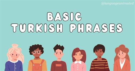 Top 100 Basic Turkish Phrases Learn Turkish Online Easy