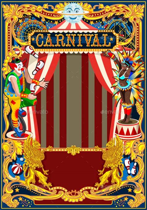 Carnival Flyer Template Free Download