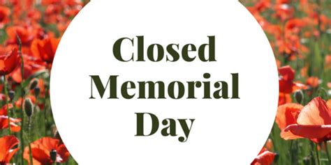 Cornell Cooperative Extension Closed Memorial Day