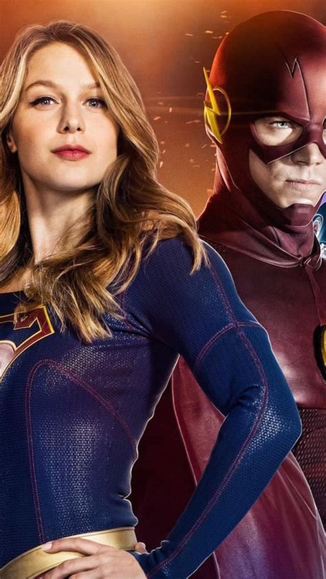 the flash and supergirl wallpapers top free the flash and supergirl backgrounds wallpaperaccess