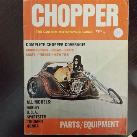 Vintage Chopper The Custom Motorcycle Guide Parts And Equipment