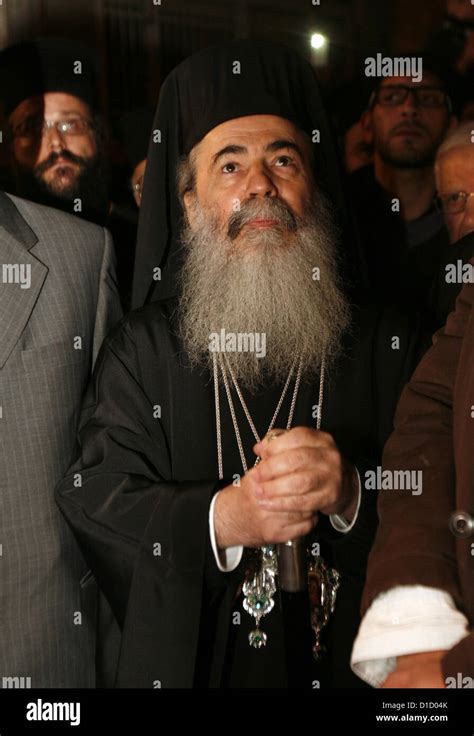 Orthodox Patriarch Of Jerusalem Hi Res Stock Photography And Images Alamy