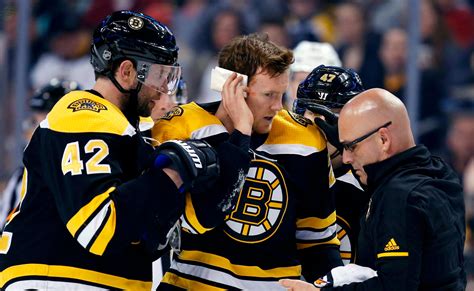 Heres The List Of Injuries The Bruins Were Dealing With In The Playoffs
