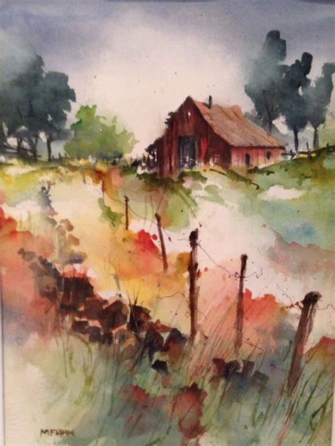 Pin By Frank Sharp On Misc Watercolor Landscape Paintings Watercolor
