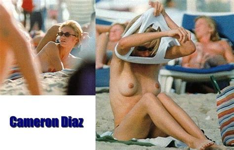 Naked Cameron Diaz In Beach Babes