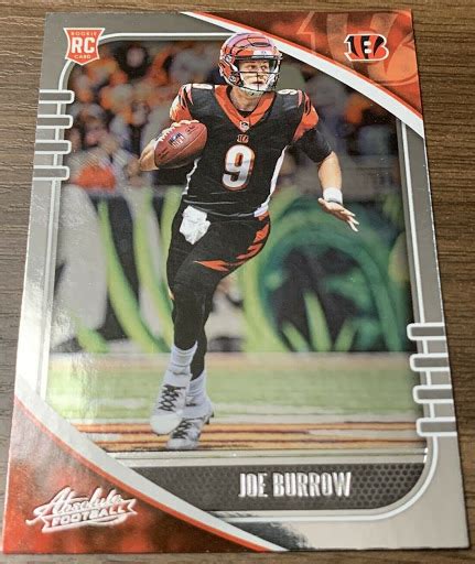 Maybe you would like to learn more about one of these? Adventures Into Mystery Collectibles: Joe Burrow 2020 Absolute Football Rookie Card - Mint/NM - NEW!