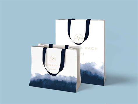 Vanessa Pack Jewelry Wild Side Design Co Luxury Paper Bag Paper