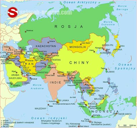 Peta Benua Asia Lengkap Negara Merdeka Pinhome 77602 The Best Porn