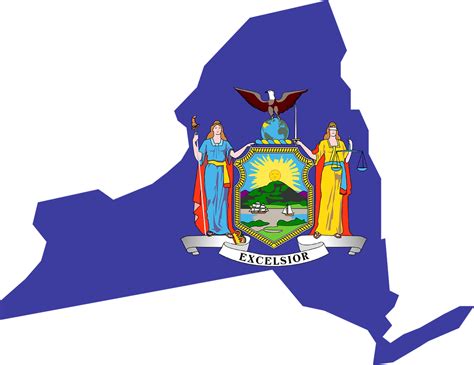 New Yorkflagmapusaamerica Free Image From