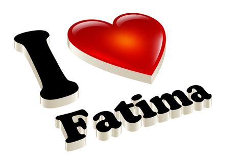 Fatima Name Design