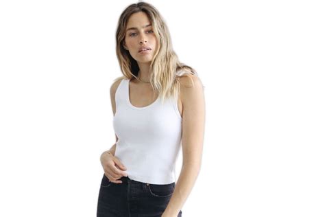 The 14 Best White Tank Tops