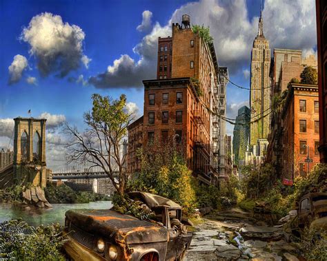 Post Apocalypse New York City By Myjavier007 On Deviantart