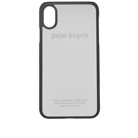 Palm Angels Metallic Iphone 8 Cover Silver End Us