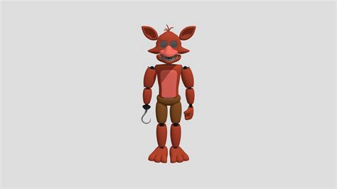 Unfinished Foxy Download Free 3d Model By Grant Hopper [8df9d69] Sketchfab