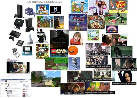 Late 2000searly 2010s Kid Starter Pack Genz Love