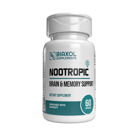 Nootropic Brain And Memory Support Biaxol Supplements