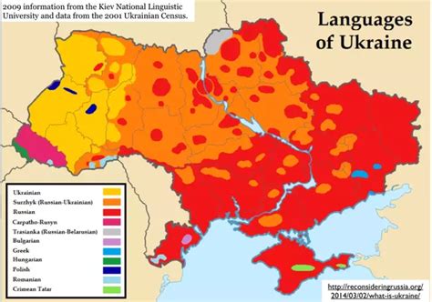 It is the official state language of ukraine and one of the three official languages in the unrecognized state of transnistria. Could Ukraine split up, with the west remaining Ukraine ...