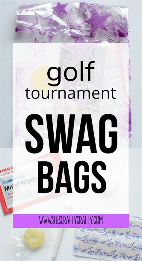What To Put In Swag Bags For A Golf Tournament Golf Tournament Ts