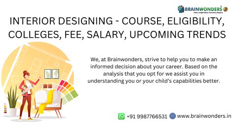 Interior Designing Course Eligibility Colleges Fee Salary