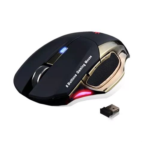 Mouse Gamer Gaming Inalambrico Precision 1600dpi 6 Boton Cm Cuotas