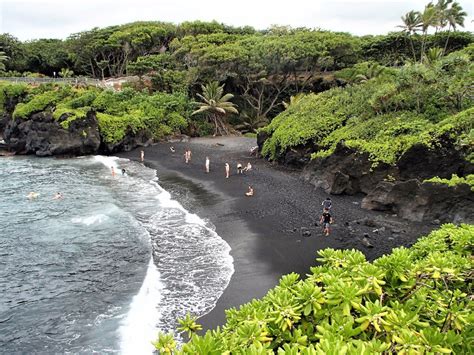 Honokalani Black Sand Beach Hana Hi Top Tips Before You Go With