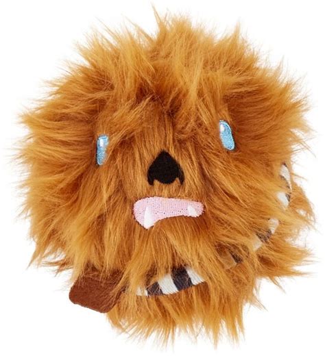 Fetch For Pets Star Wars Chewbacca Squeaky Plush Dog Toy 4 In