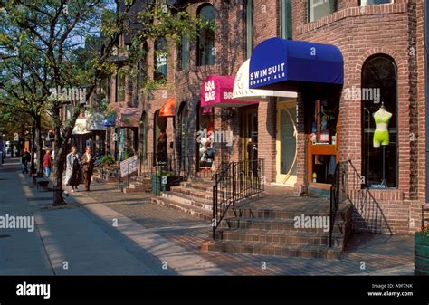 Canada Ontario Toronto Yorkville Village Stock Photo Alamy