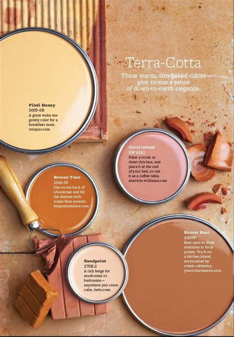 Creating Unique Terra Cotta Paint Color Schemes Paint Colors