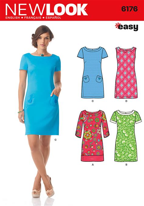 52 Designs New Look Sewing Pattern 4521 Wrap Dress Uk Juimakalitza