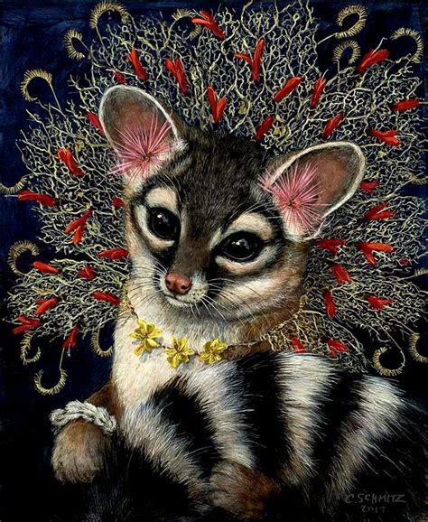 Pin By Trish Love On Animal Animal Art Whimsical Art Dark Fantasy Art