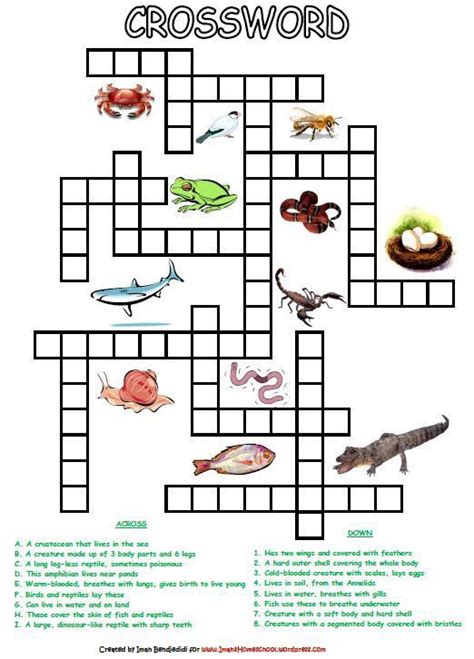 Animal Classification Activity Worksheets Animal Classification