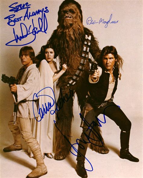 Star Wars Cast Autographs Click For Full Image Best Movie Posters