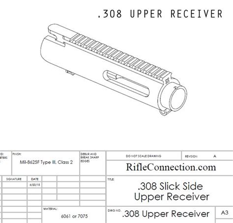 Rifle Cartridge Dimension Drawings