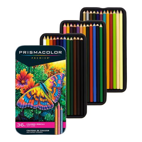 Prismacolor Premier Färgpennor 36 Pack Soft Core Markers N Pens