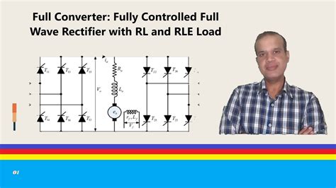 Full Converter Fully Controlled Full Wave Rectifier With Rl And Rle