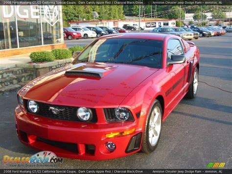 2008 Ford Mustang Gtcs California Special Coupe Dark Candy Apple Red