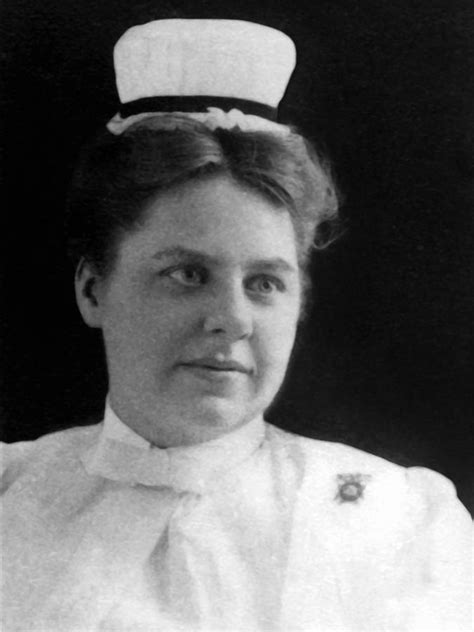 Portrait Headshot Nurse Circa 1920 Black White Photograph By Mark