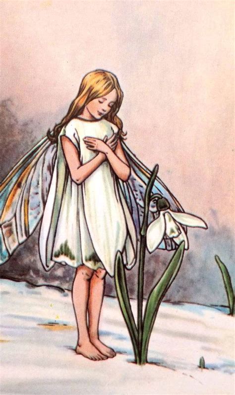 Snowdrop Fairy Picture Childrens Pictures Flower Fairy Etsy Uk
