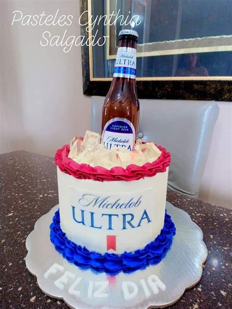 Mich Ultra Beer Cake Acakeh