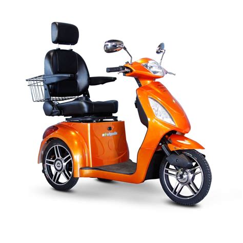 E Wheels Ew 36 3 Wheel Electric Senior Mobility Scooter Orange