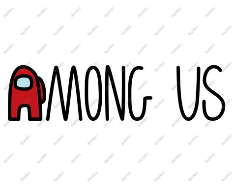 Among Us Logo Svg Files For Cricut Video Game Etsy In 2021 Logo
