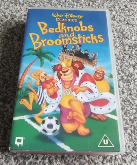 Bedknobs And Broomsticks Retro Vhs Video Cassette Tape Walt Disney