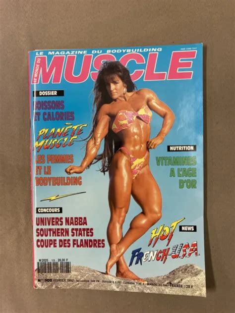 LE MONDE DU Muscle Bodybuilding Fitness Magazine Lisa Lorio PicClick