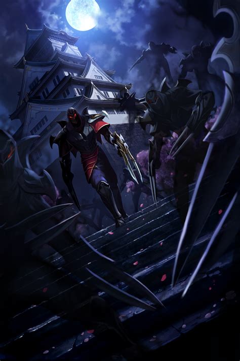 League Of Legends Zed The Master Of Shadows Levelup