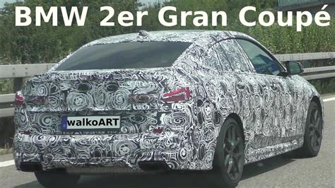 2020 Bmw 2 Series Gran Coupe Spied On The Autobahn